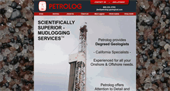 Desktop Screenshot of petrolog-geological.com