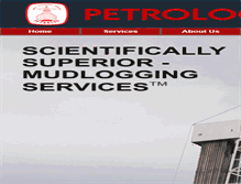 Tablet Screenshot of petrolog-geological.com